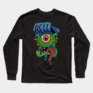 Hell’s Monster Long Sleeve T-Shirt